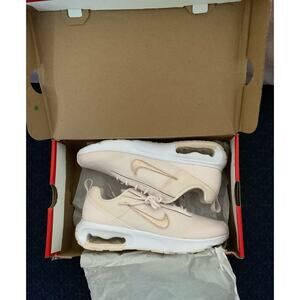Nike Air Max New Tennis Sneaker Shoe Interlock Lite Soft Pink Shimmer White 8.5
